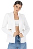 cindy women blazer - white
