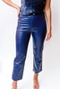 hanie vegan leather pant in nightshadow