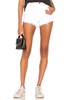 the lenox hi rise short in white