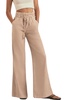 josephine wide leg pants in warm sand