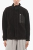 two-tone fleece jacket with breast pocket