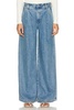 ellis wide leg trouser in baffle