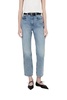 paint vin jeans in pacific blue