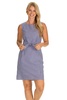 the kalyn dress in navy gingham