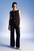 high-waist flowy palazzo pants