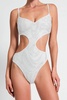 julian one piece swimsuit in frost