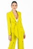 georgina green pleated blazer