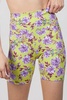 bike short in lime punch gardenias