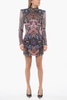 sequined long sleeved dress