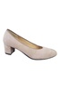 women's kendall comfort pump shoes in taupe suede