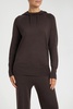 emery hoodie in espresso