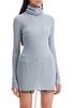high-neck wool pullover sweater