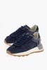 mm22 lace-up sneakers with fringed detail
