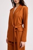 atlas blazer in terracotta