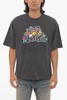 seasonal crew-neck t-shirt with graffiti print