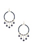women's clay ball charm round beads earring