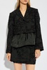 Ganni Floral Pattern Blazer