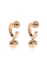 Coach Earrings with shimmering crystals