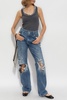 Stella McCartney Jeans with vintage effect