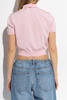 T by Alexander Wang Polo shirt with printed logo