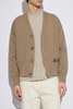 Ami Alexandre Mattiussi Cardigan with embroidered logo