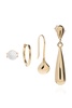 Lemaire Set of four single earrings