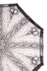 Logo Trim Snakeskin Print Umbrella