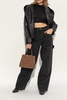 Alaia Suede ankle boots with studs