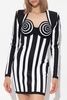 Balmain Dress with striped pattern