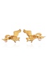 Moschino Brass earrings with pearl