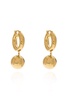 LIE STUDIO Silver Earrings ‘The Marie’ by Lie Studio