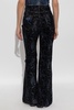 Ganni Jeans with velvet finish