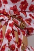 Versace Short pleated beach shirt