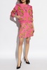 Versace Jeans Couture Pleated skirt with Outline Barocco print