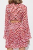Versace Short pleated beach shirt