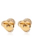 Kate Spade Brass earrings with shimmering crystals