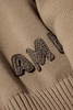Ami Alexandre Mattiussi Cardigan with embroidered logo