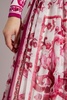 Dolce & Gabbana Silk skirt with Majolica pattern