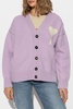 Ami Alexandre Mattiussi Cardigan with logo