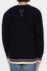 Ami Alexandre Mattiussi Wool cardigan with logo