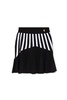 Balmain Striped Pattern Skirt