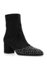 Alaia Suede ankle boots with studs