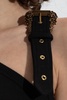 Versace Jeans Couture Ribbed strap dress