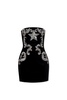 Balmain Velvet corset dress