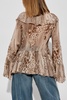 Blumarine Animal print top