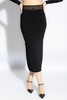 Alaia Skirt with Decorative Finishing