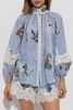 Zimmermann Shirt with floral pattern