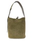 LIE STUDIO Suede bag The Norma in shopper style