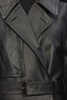 Balenciaga Leather trench coat