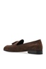 Brioni Suede shoes Tassel type loafers